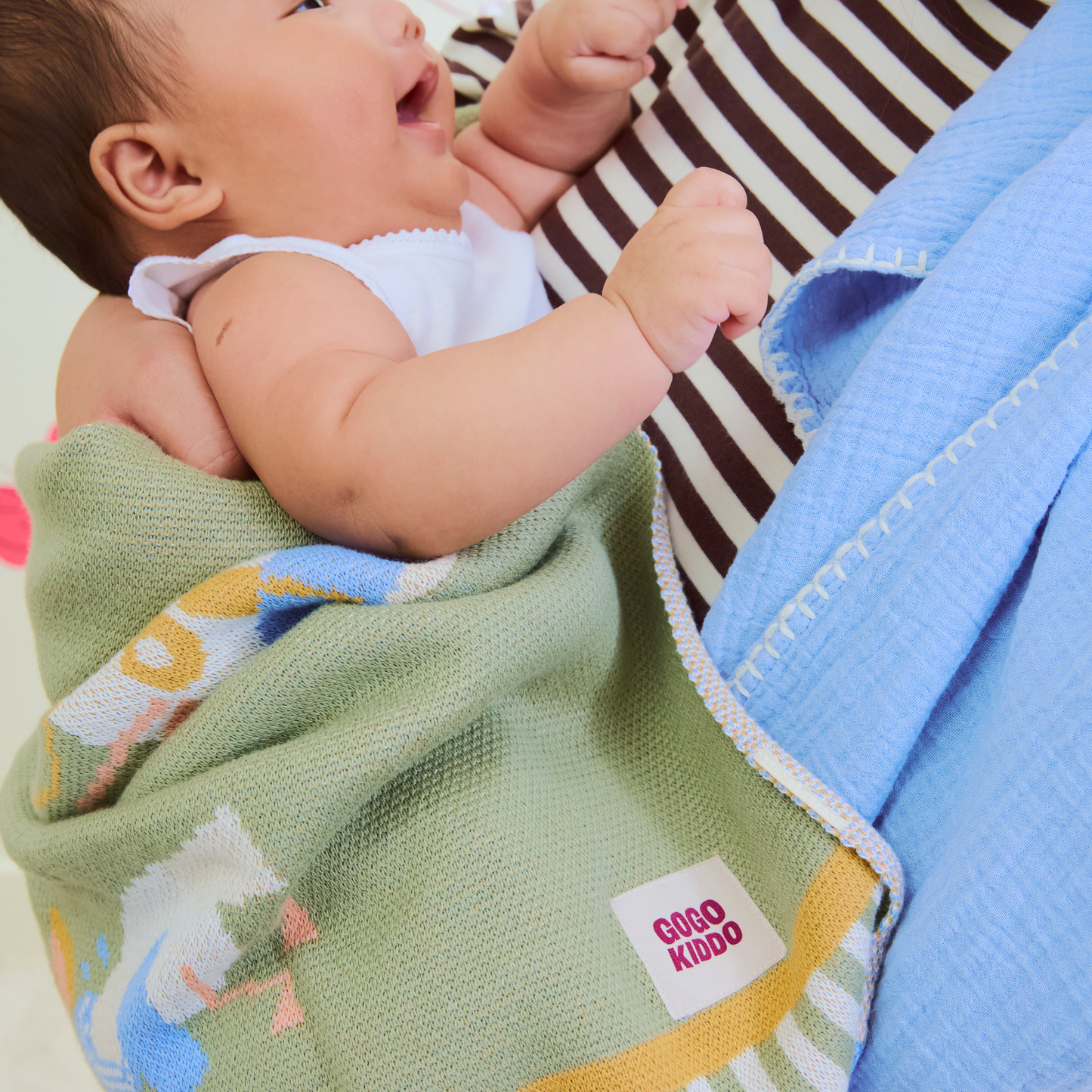 Cosy Baby Blanket - Gulls Gone Fishing