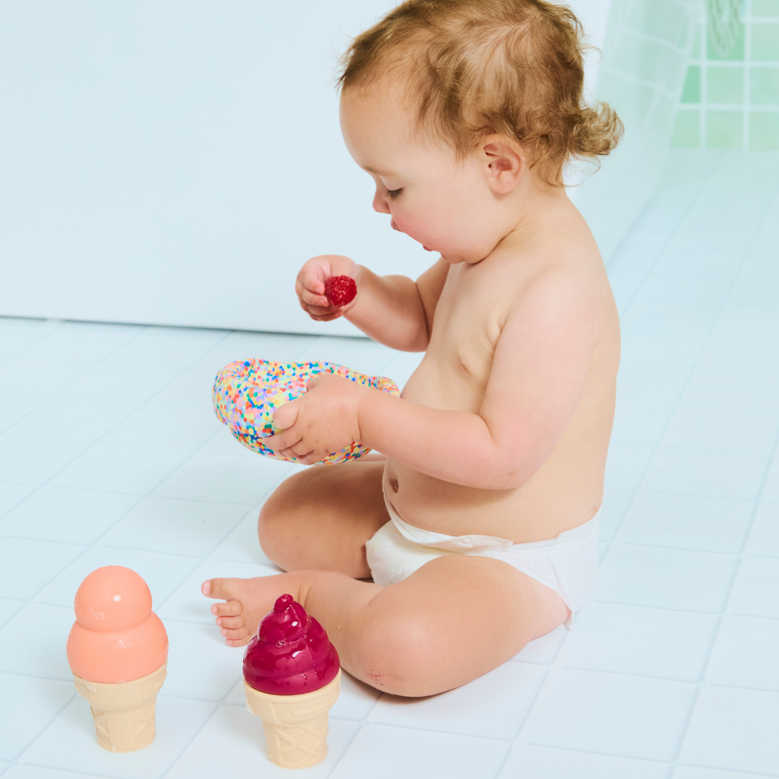 Very Fun Ice Cream Bath Toy Set