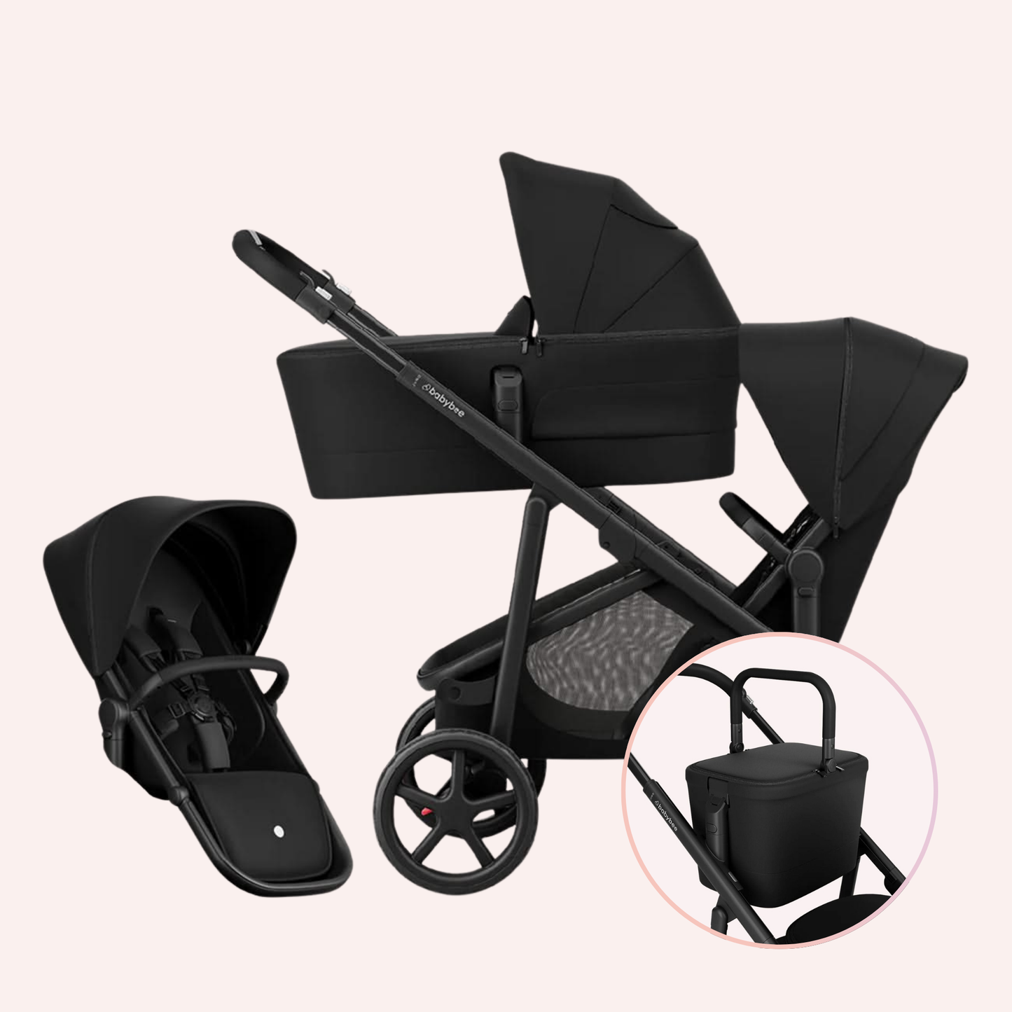 Babybee Juno Double Pram