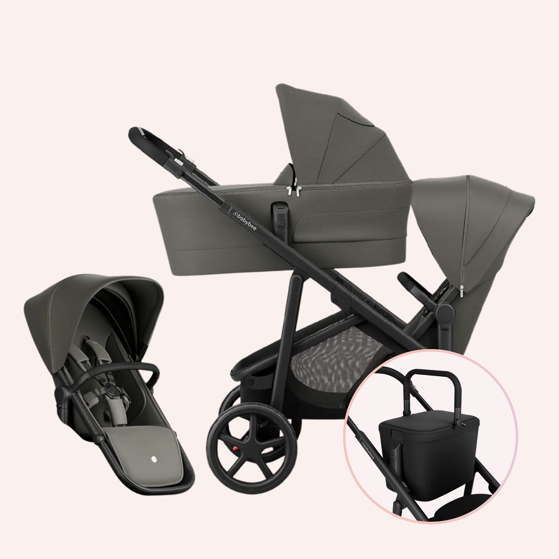 Babybee Juno Double Pram