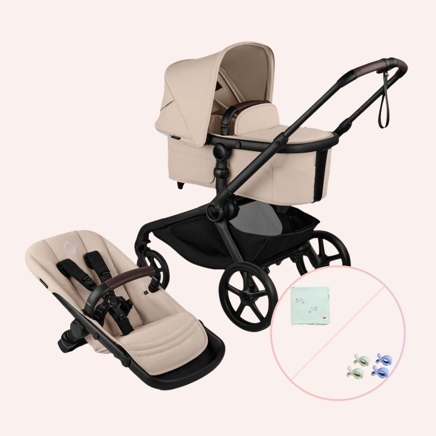 Bugaboo Kangaroo Bassinet and Seat Pram