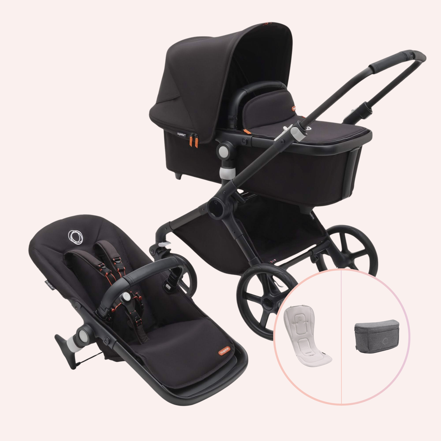 Bugaboo Fox Cub Bassinet and Seat Pram