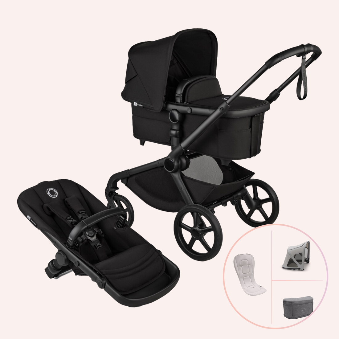 Bugaboo Kangaroo Bassinet and Seat Pram