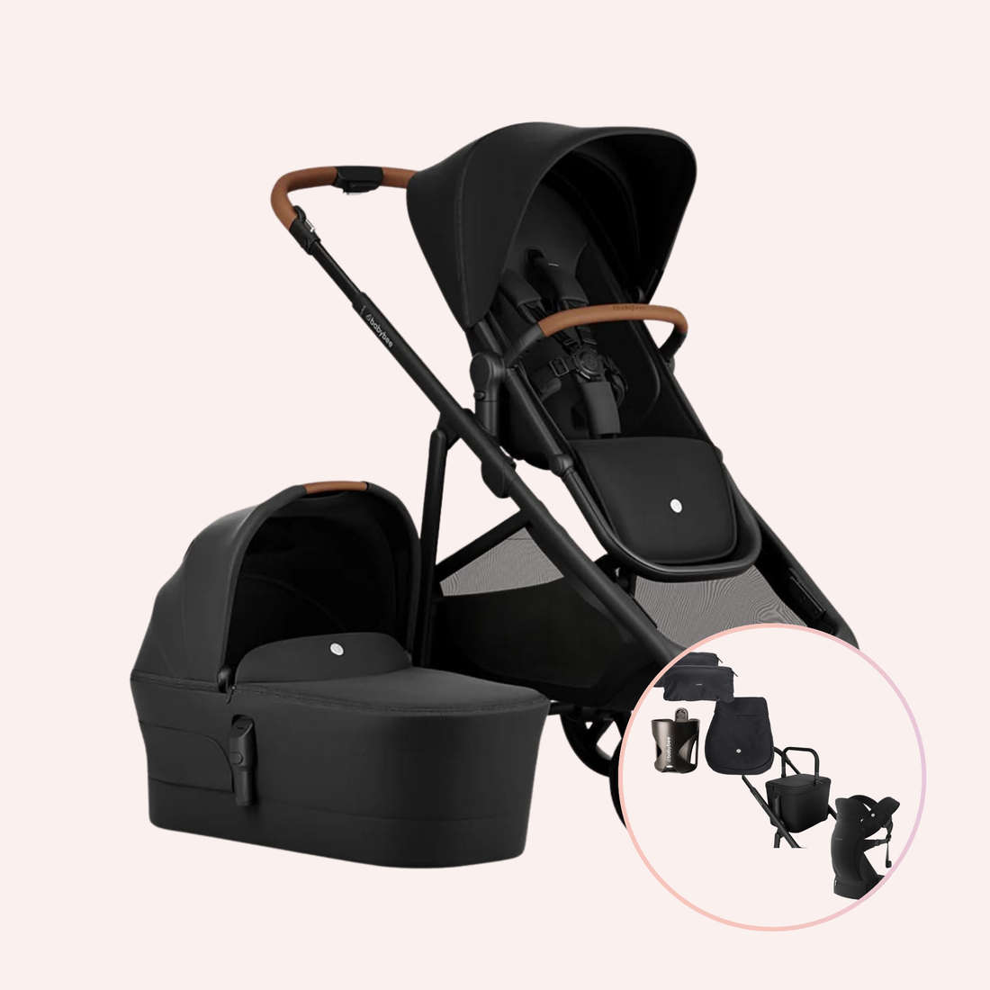 Babybee Juno Bassinet and Seat Pram