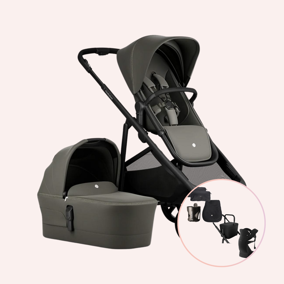 Babybee Juno Bassinet and Seat Pram