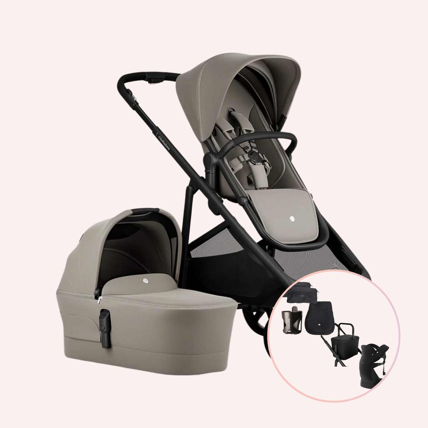 Babybee Juno Bassinet and Seat Pram