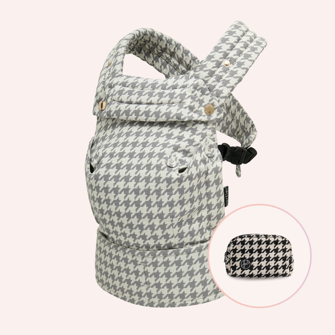 Portier - The Limitless Baby Carrier - Marle Houndstooth