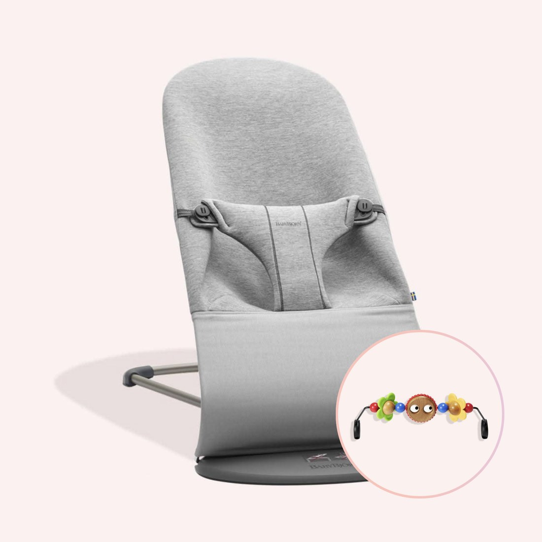 Bouncer Bliss 3D Jersey - Light Grey