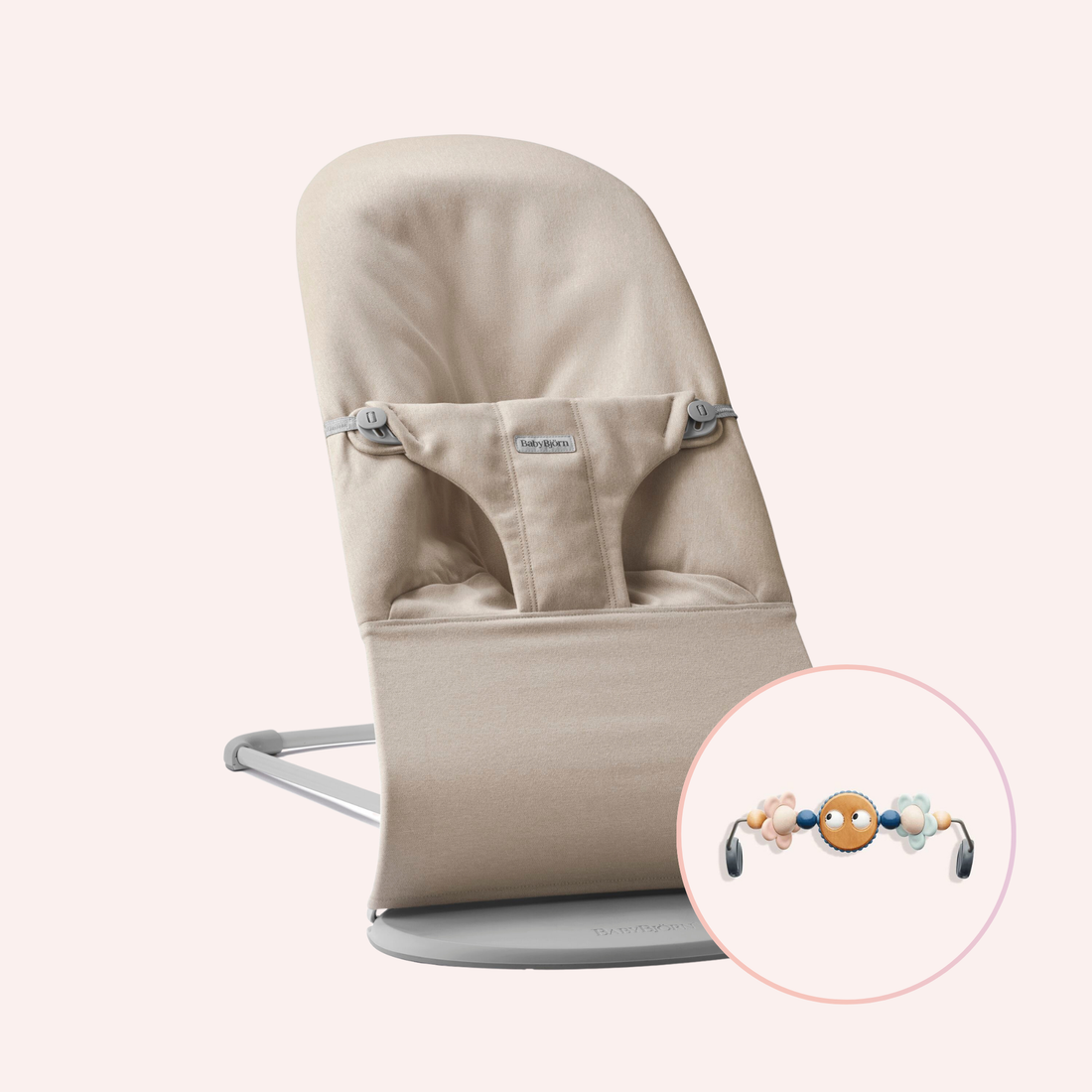 Bouncer Bliss Woven Melange - Light Beige