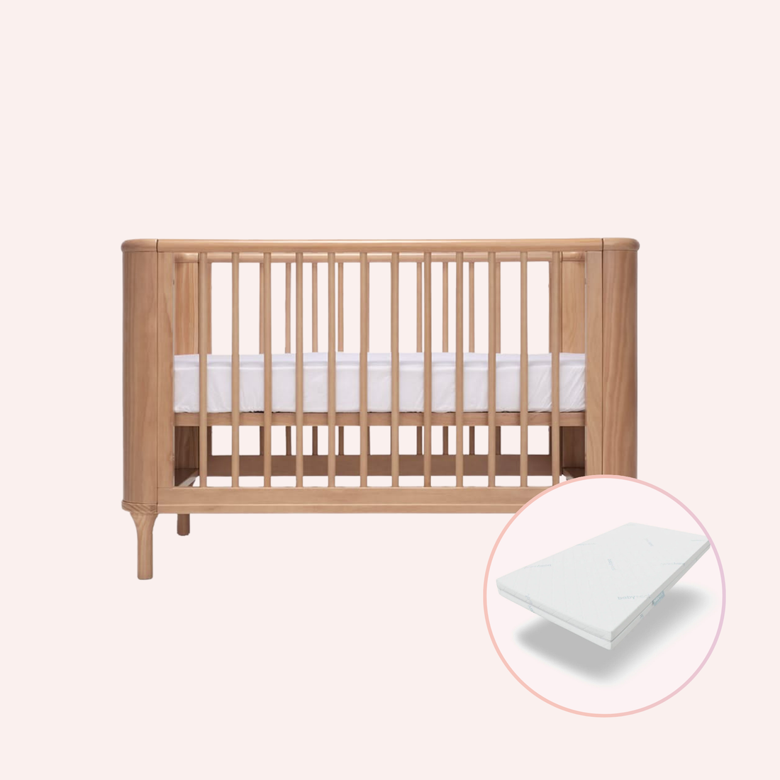 Seena Willow Cot - Sandstone