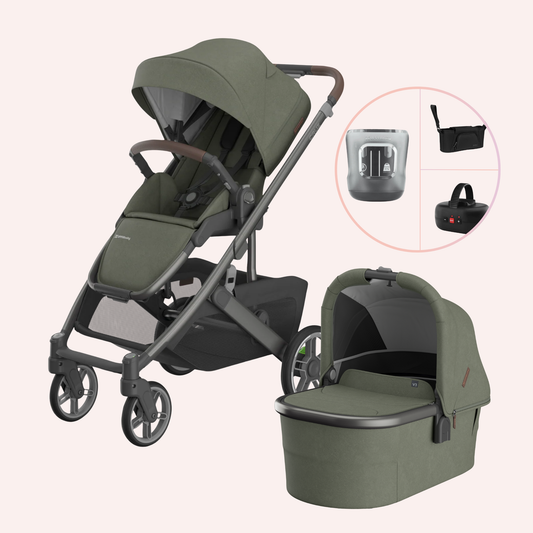 UPPAbaby CRUZ V3 Bassinet and Seat Pram