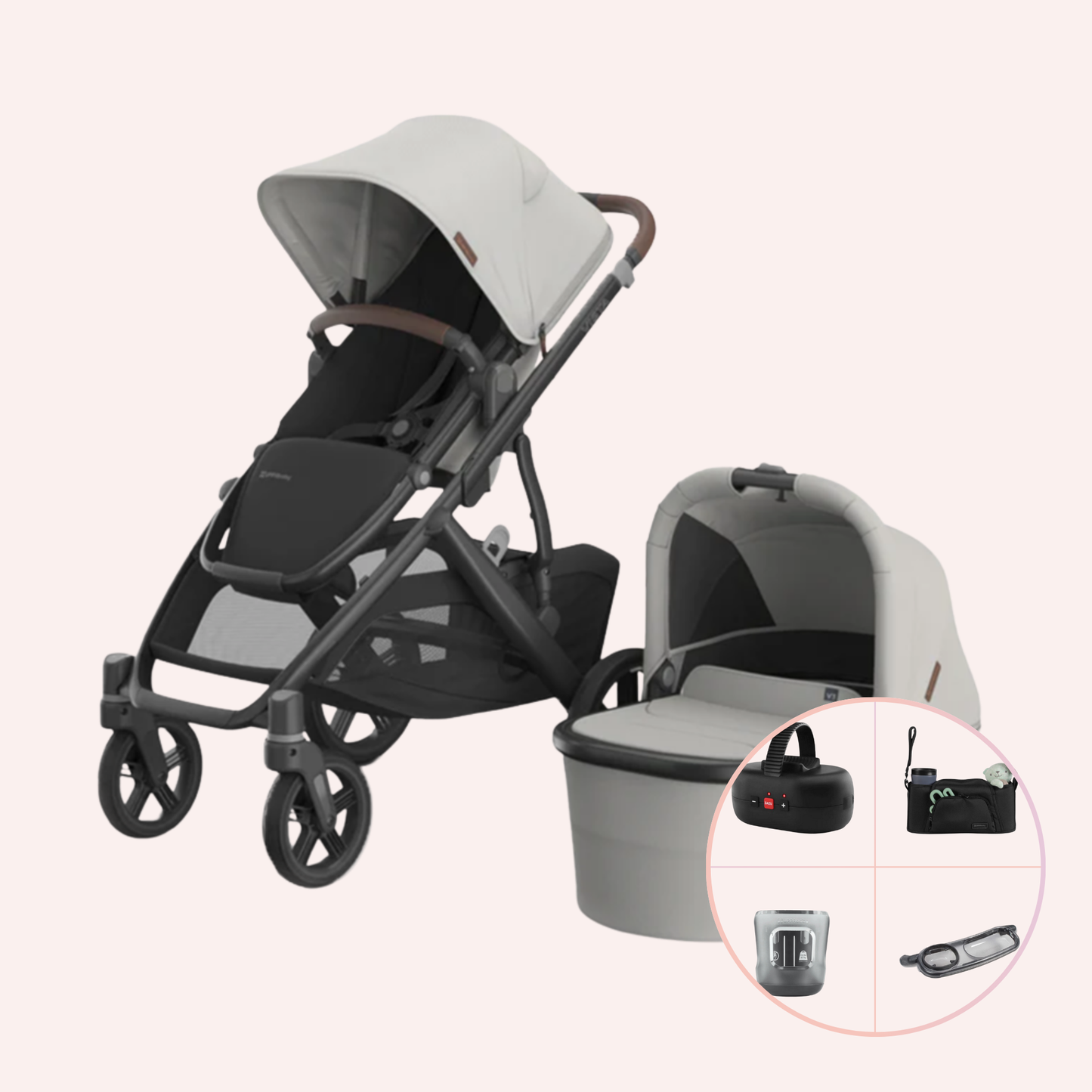 UPPAbaby VISTA V3 Bassinet and Seat Pram