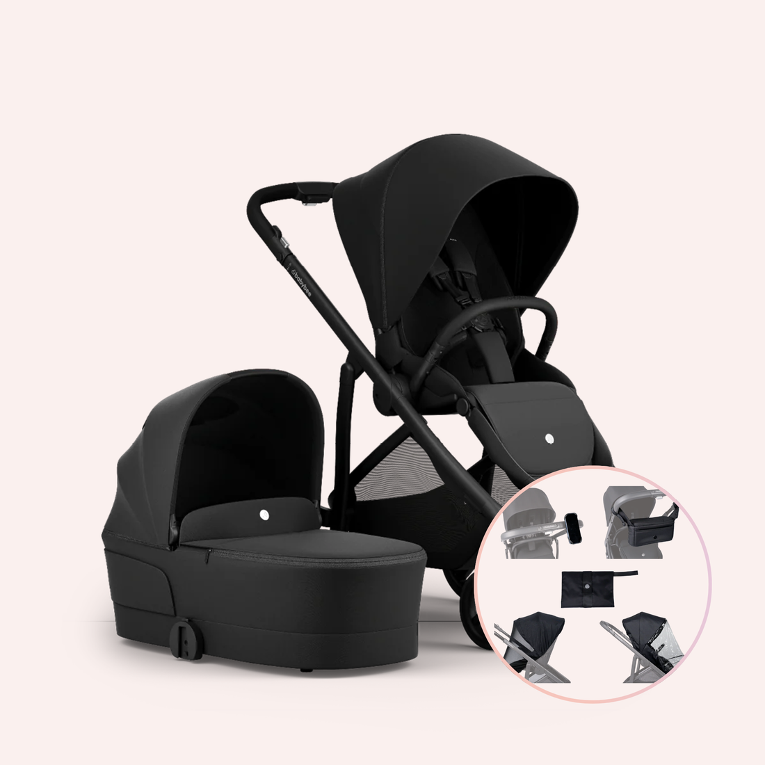 Babybee Alto Bassinet & Seat Pram