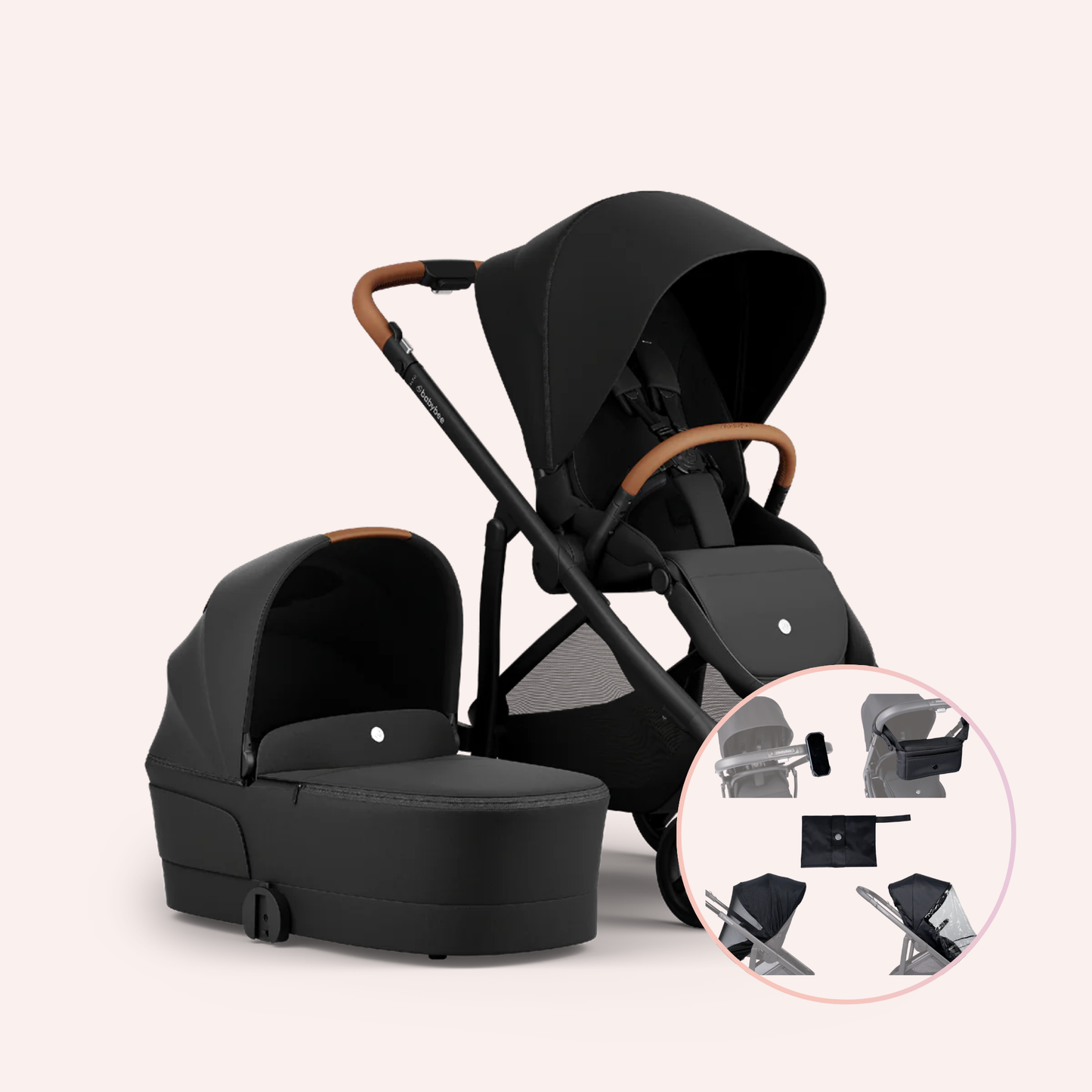 Babybee Alto Bassinet & Seat Pram