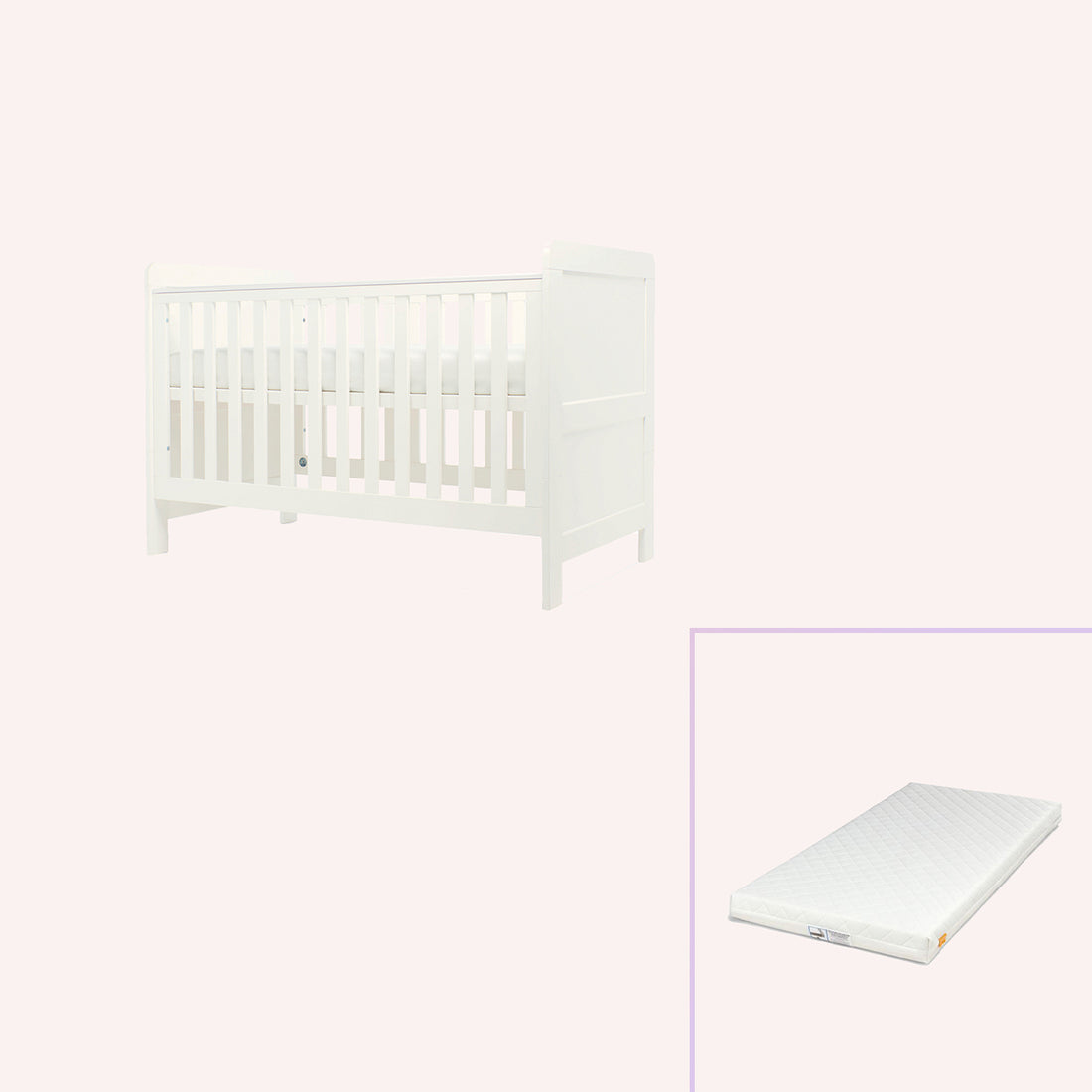 Hampden Cot Bed - White