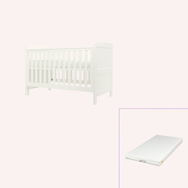 Hampden Cot Bed White by Mamas Papas the memo The Memo