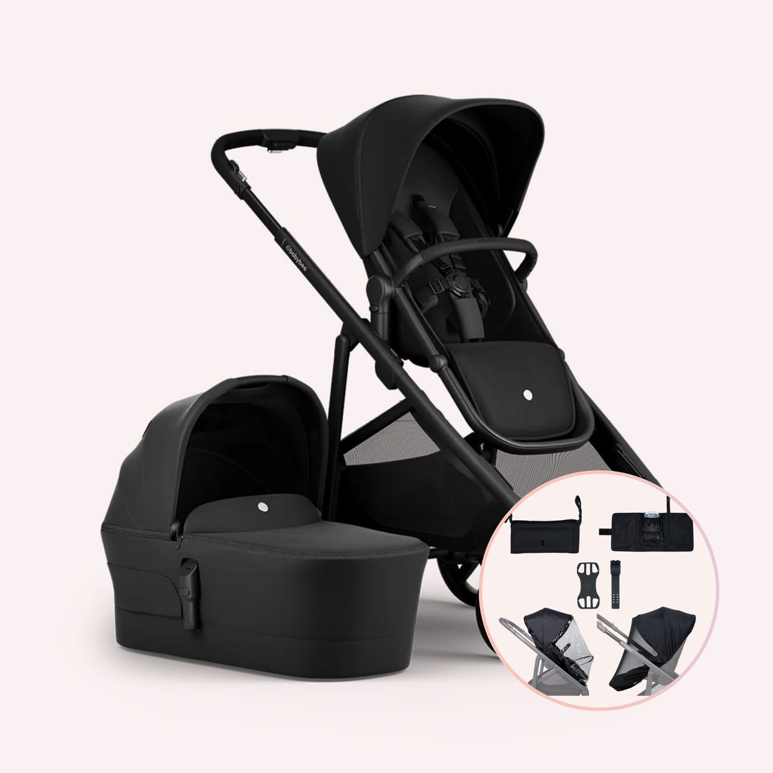 Babybee Juno Bassinet and Seat Pram