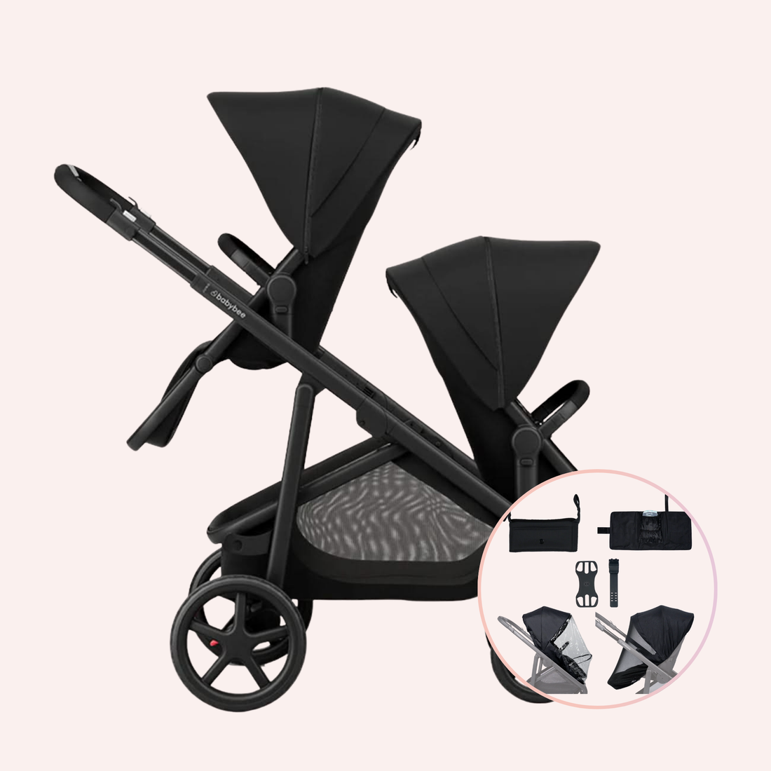 Babybee Juno Double Pram