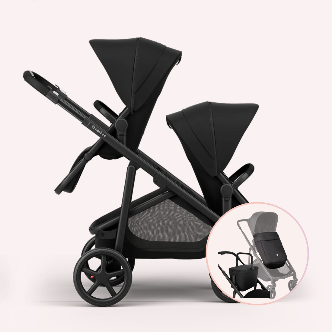 Babybee Juno Two Seat Set Pram