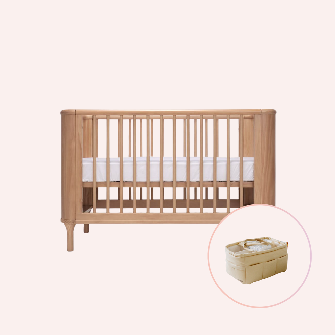 Seena Willow Cot - Sandstone