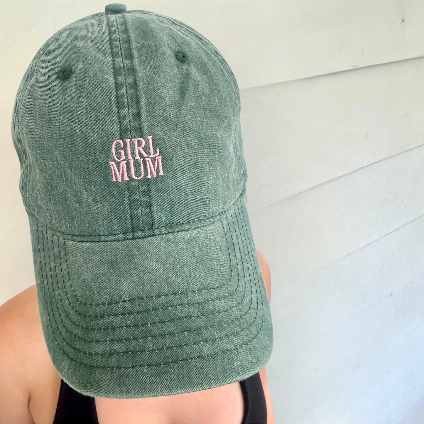 Girl Mum Cap - Green