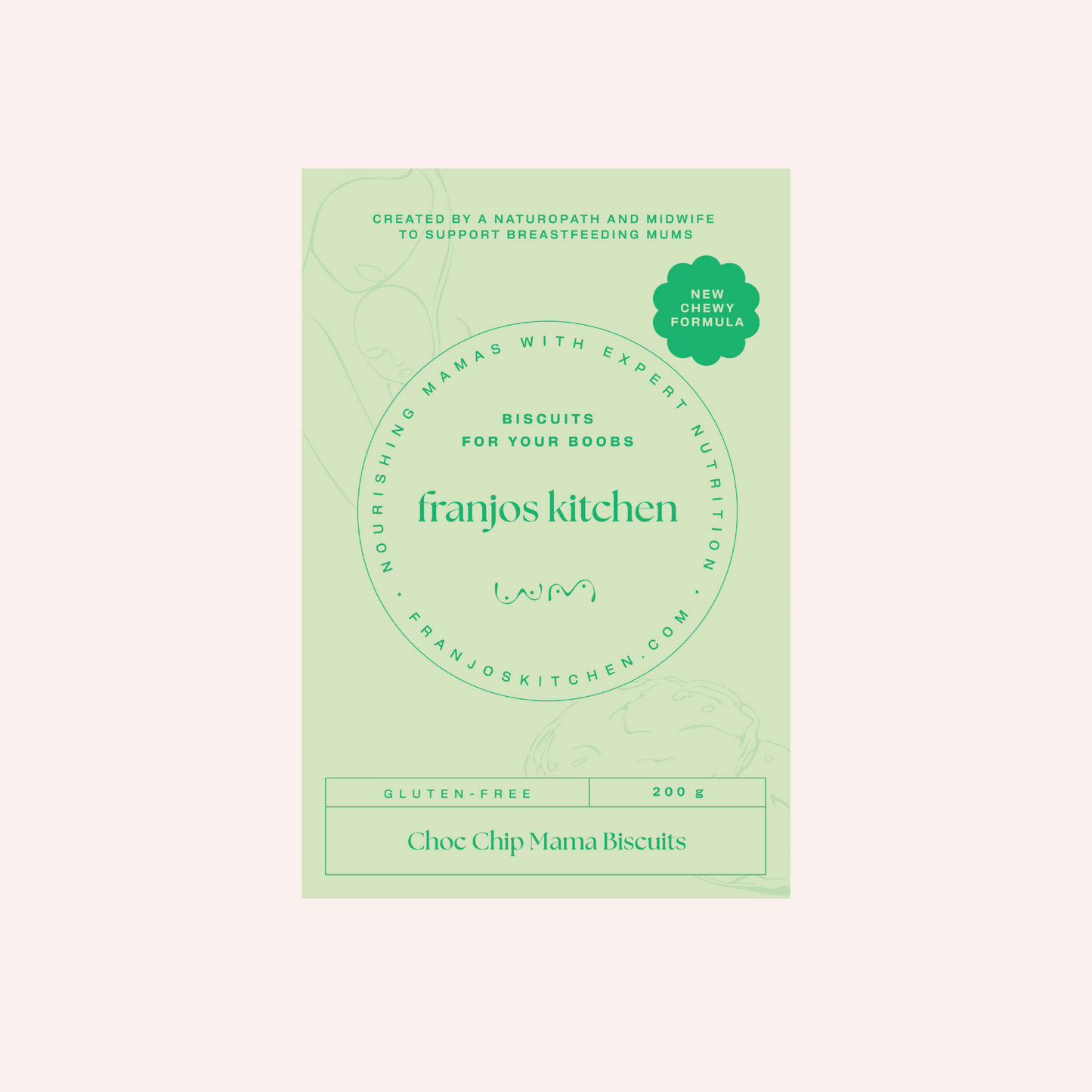 Gluten Free Choc Chip Mama Biscuits