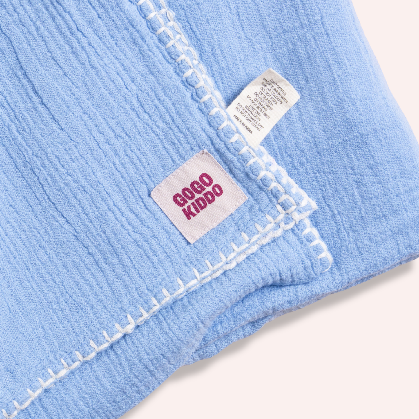 Light and Breathable Muslin Swaddle Duo - Yeehaw Dog