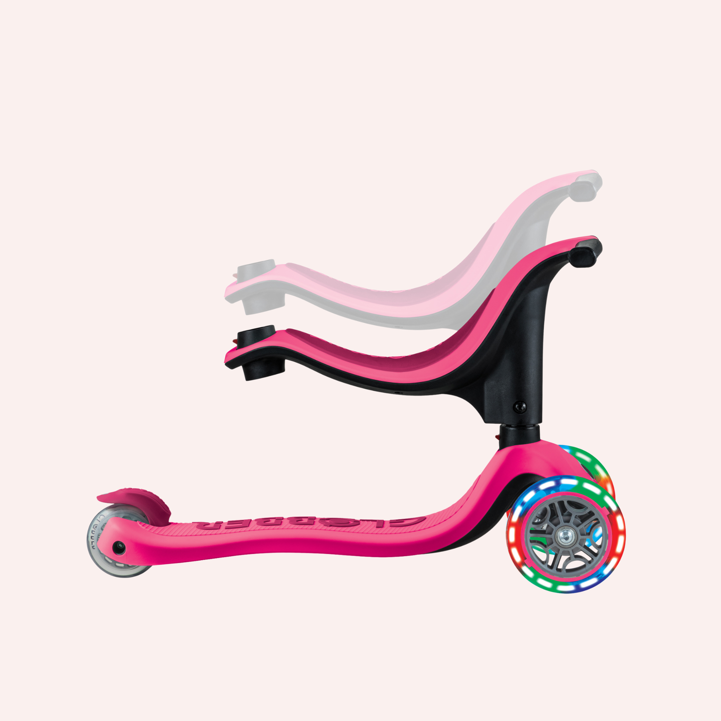 Go Up Sporty Lights - Fuchsia/ Dark Pink