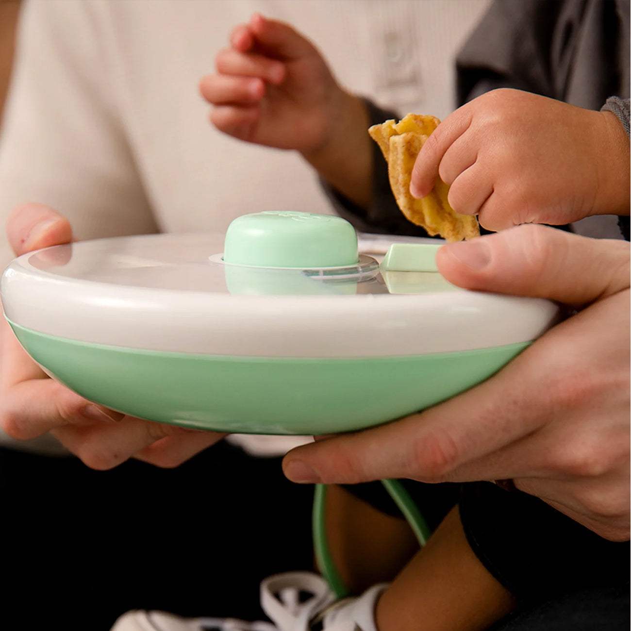 Large Snack Spinner - Mint Green