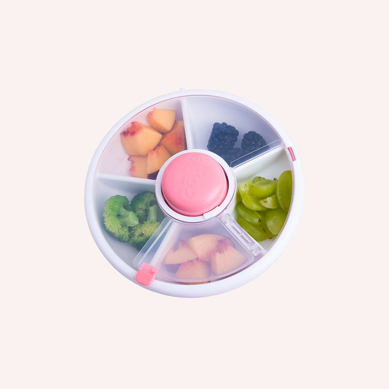 Small Snack Spinner - Coral