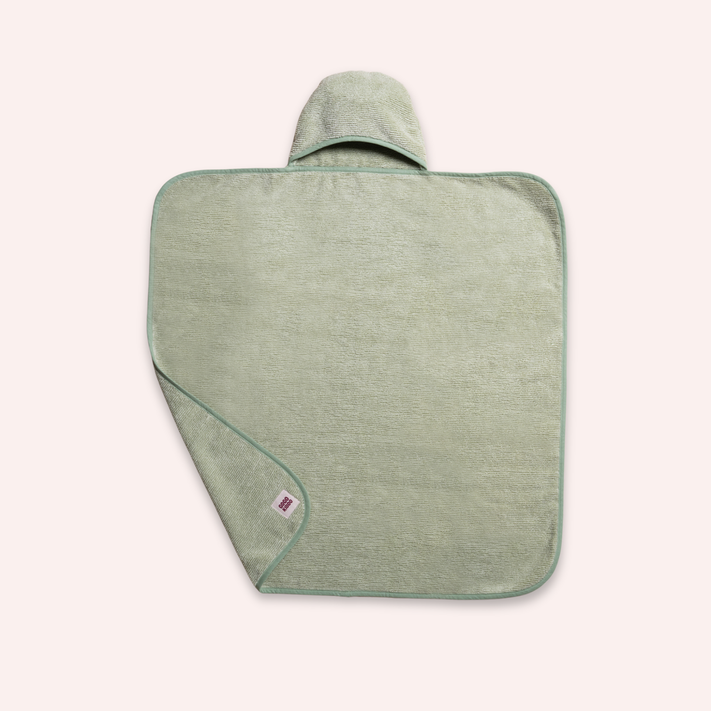 Super Soft Hooded Bath Towel - Matcha/Eucalyptus