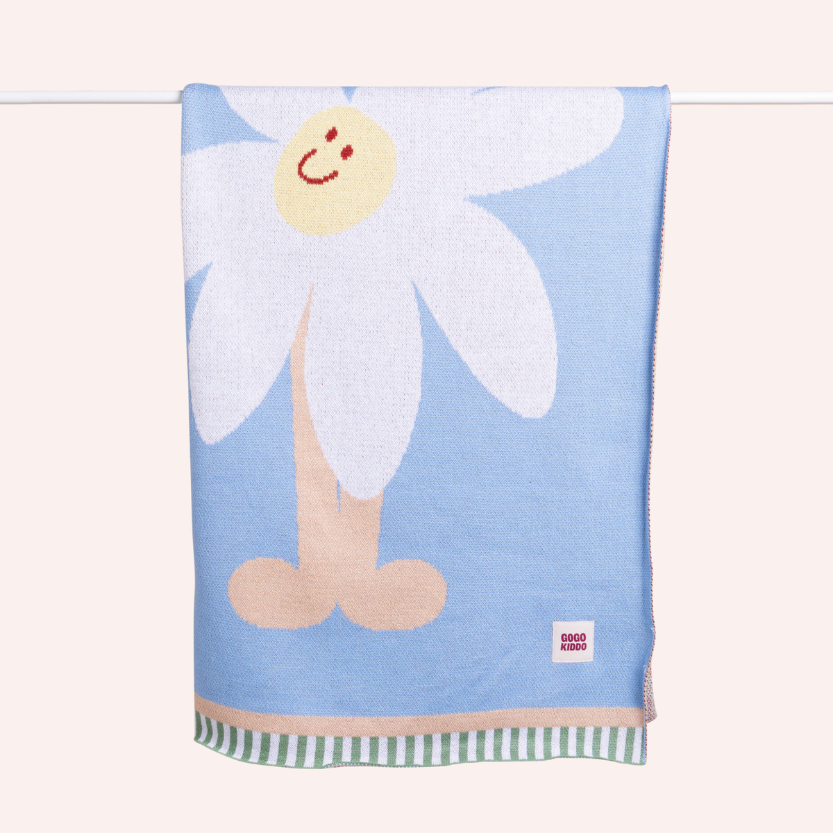 Cosy Baby Blanket - Dancing Daisies