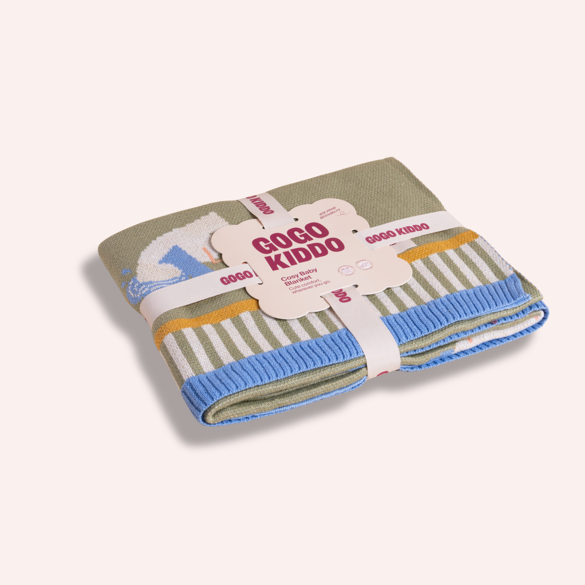 Cosy Baby Blanket - Gulls Gone Fishing
