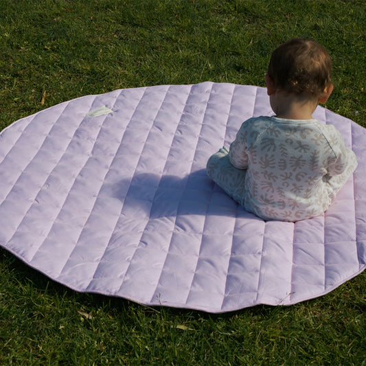 Linen Play Mat - Lilac