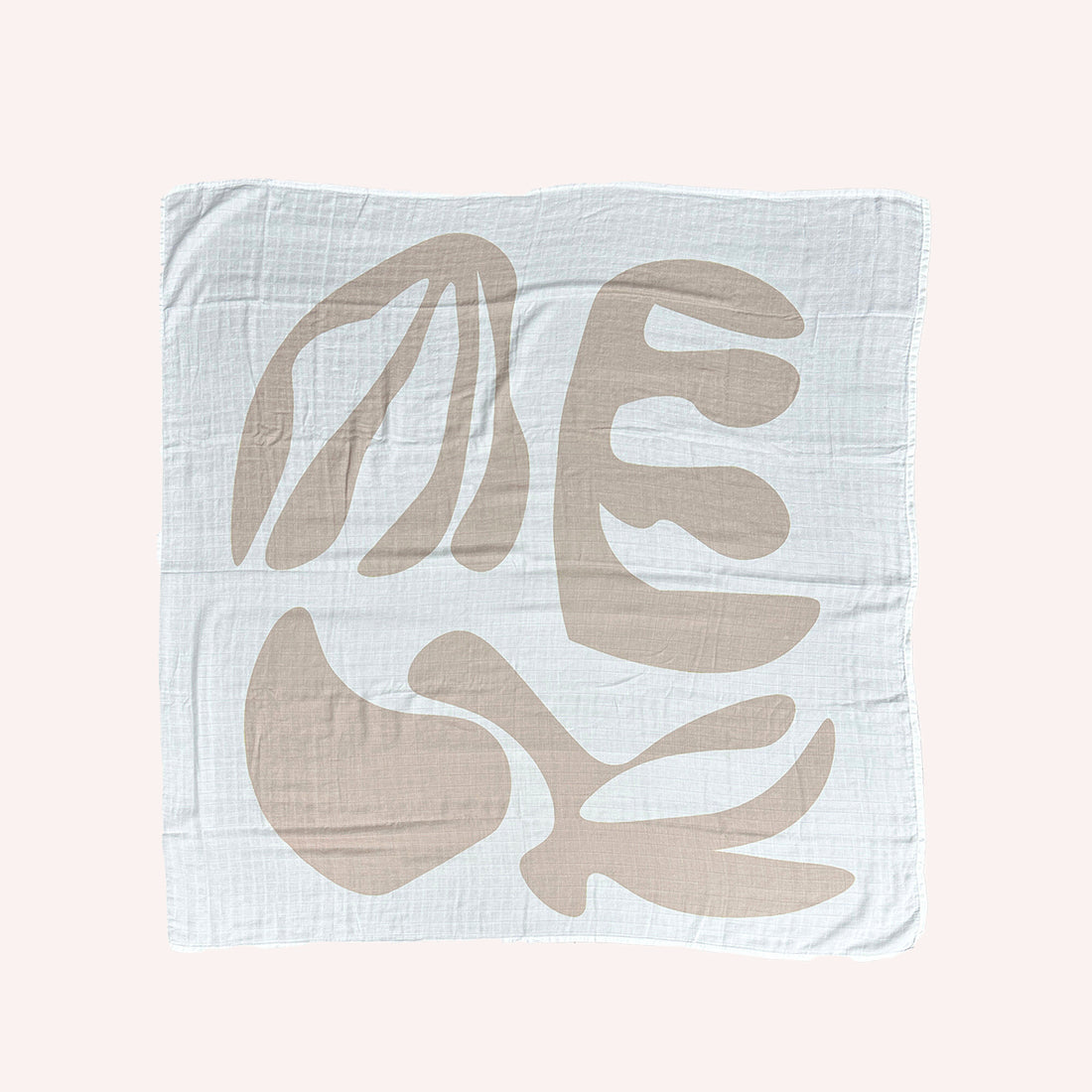 Holiday Organic Baby Swaddle - Dreamy Taupe