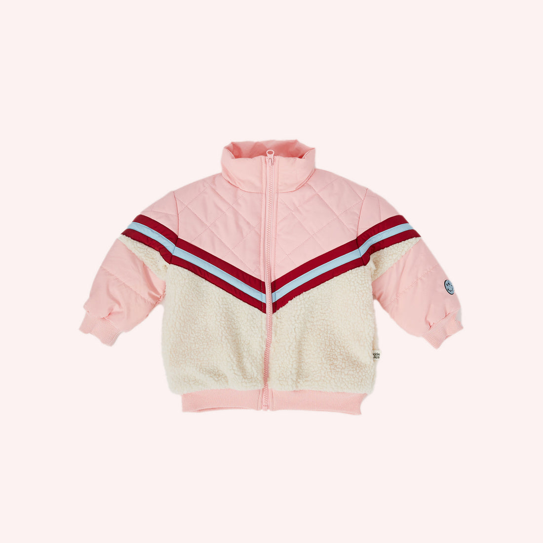 Kobe Shearling Jacket - Tulip Pink