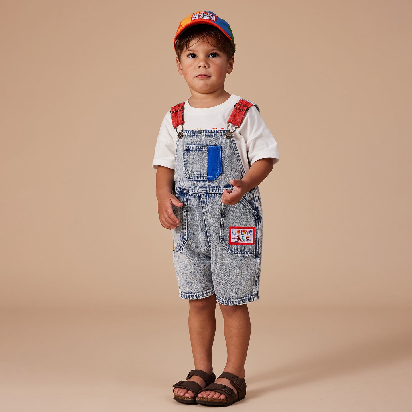 Burton Colour Pop Cargo Denim Overalls