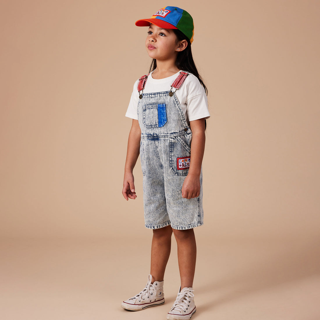 Burton Colour Pop Cargo Denim Overalls