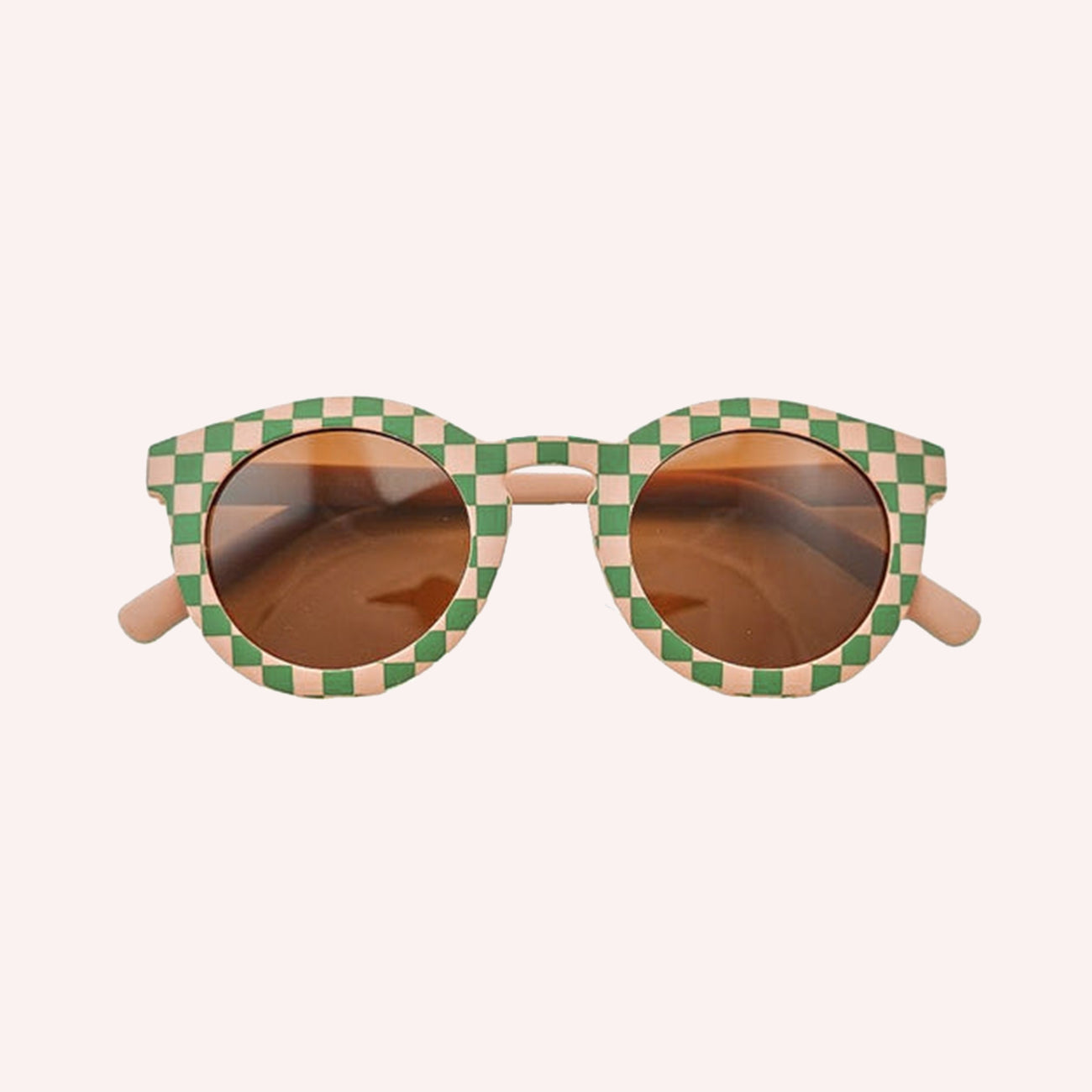 Baby Polarized Sunglasses V3 - Checks  Sunset  + Orchard