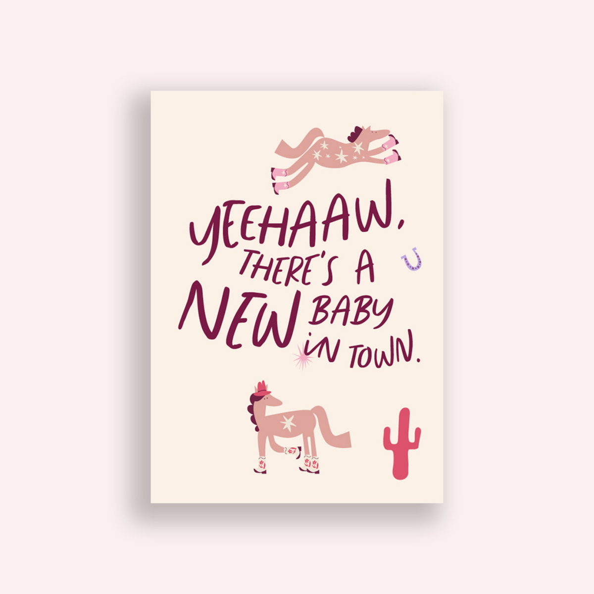 Greeting Card - Yeehaw