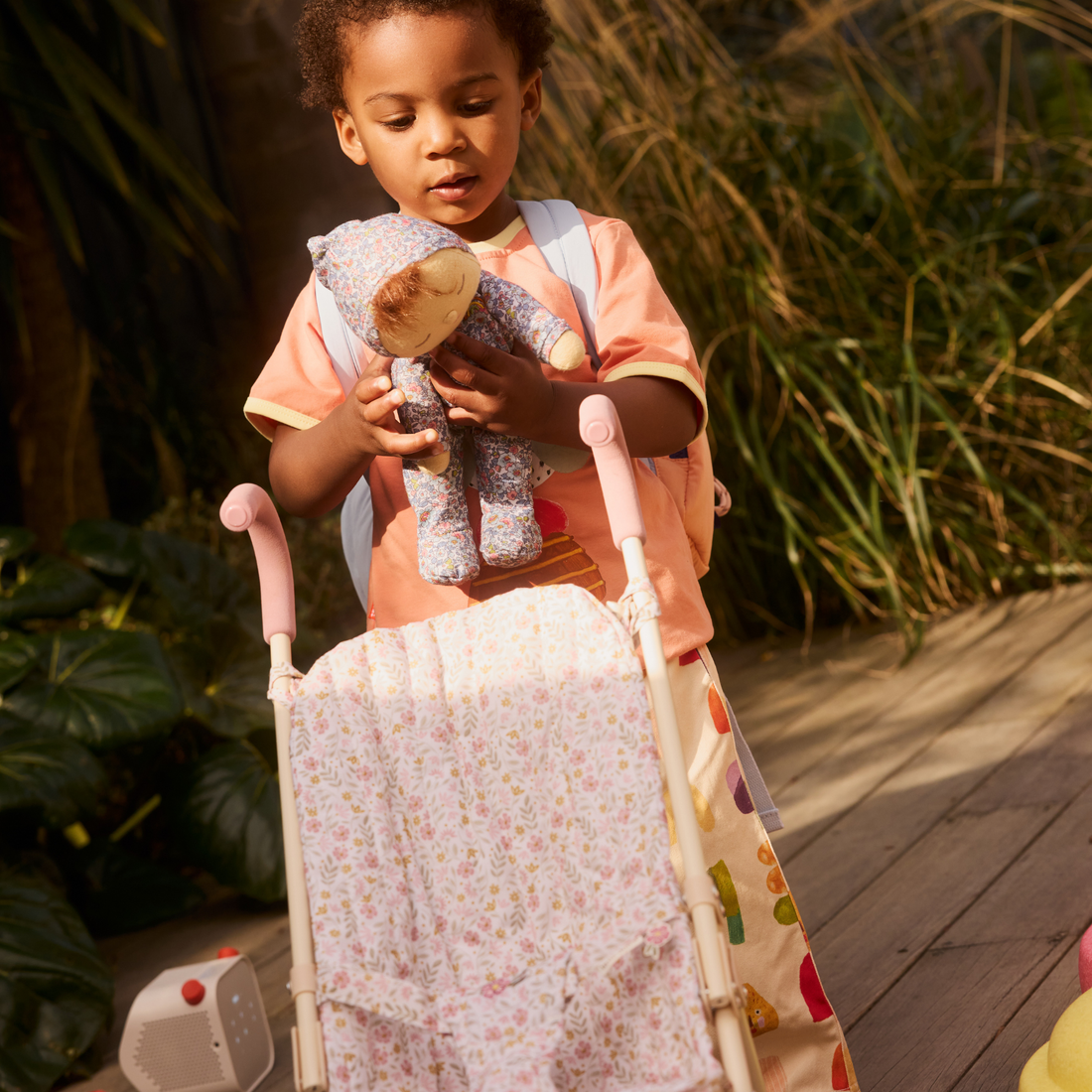 Little Doll Stroller - Floral