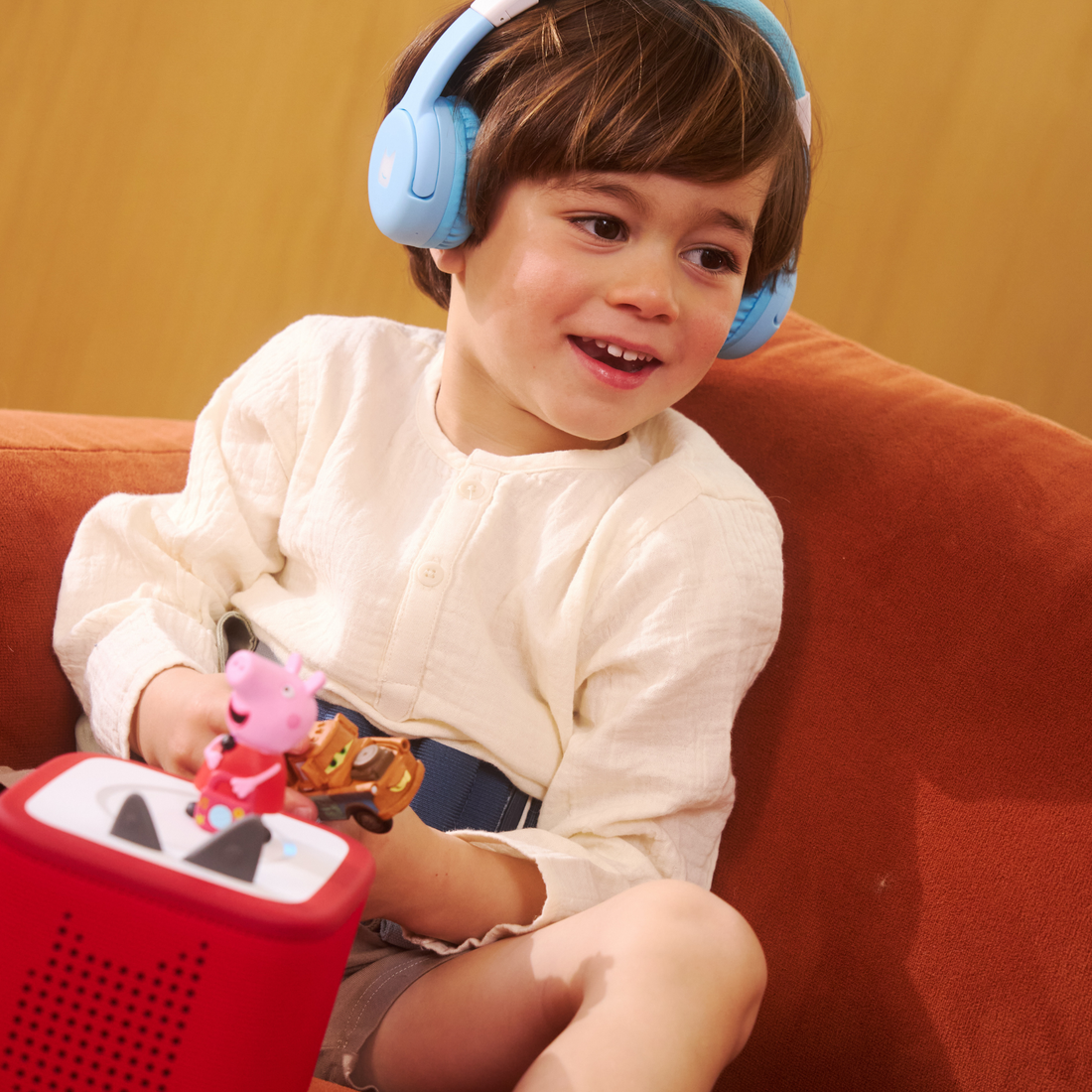 Bluetooth Headphones - Sky Blue