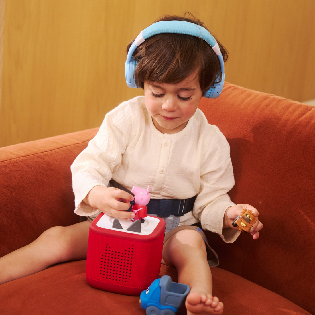 Bluetooth Headphones - Sky Blue