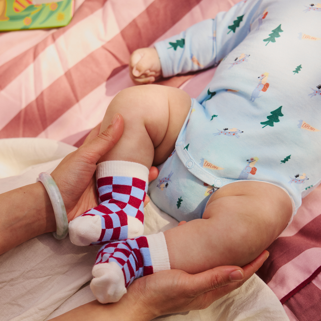 Too Cute Baby Sock Trio - Yeehaw Dog