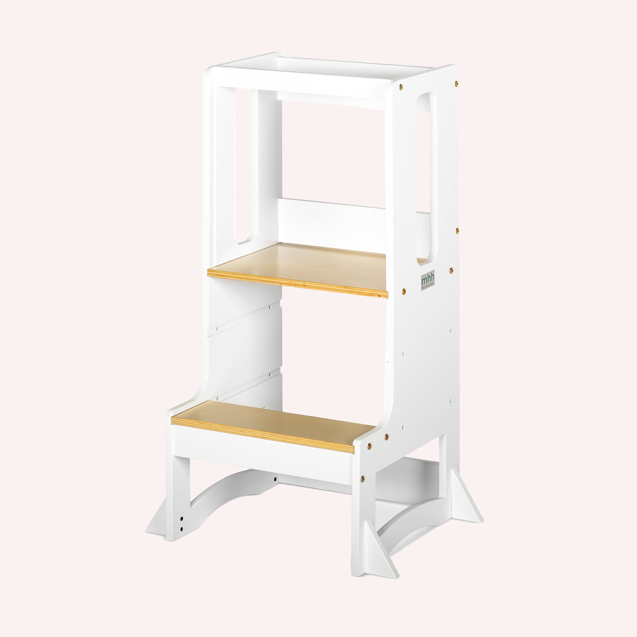 Evo 3.0 Learning Tower - White & Birch