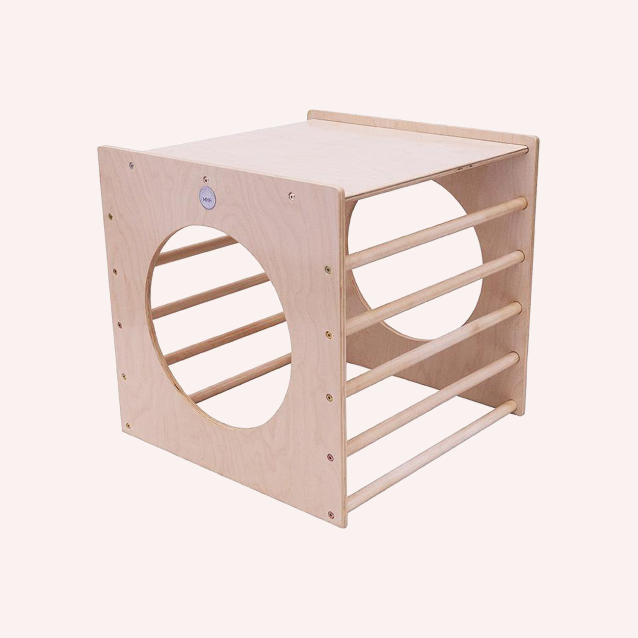Birch Top Play Cube - Unvarnished