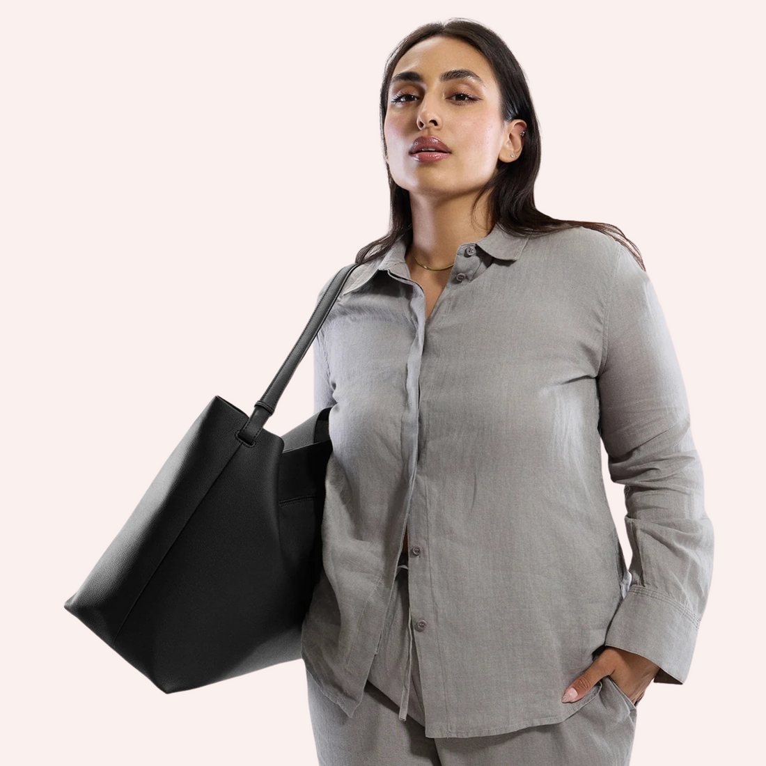 Harlow Full Vegan Bag - Black