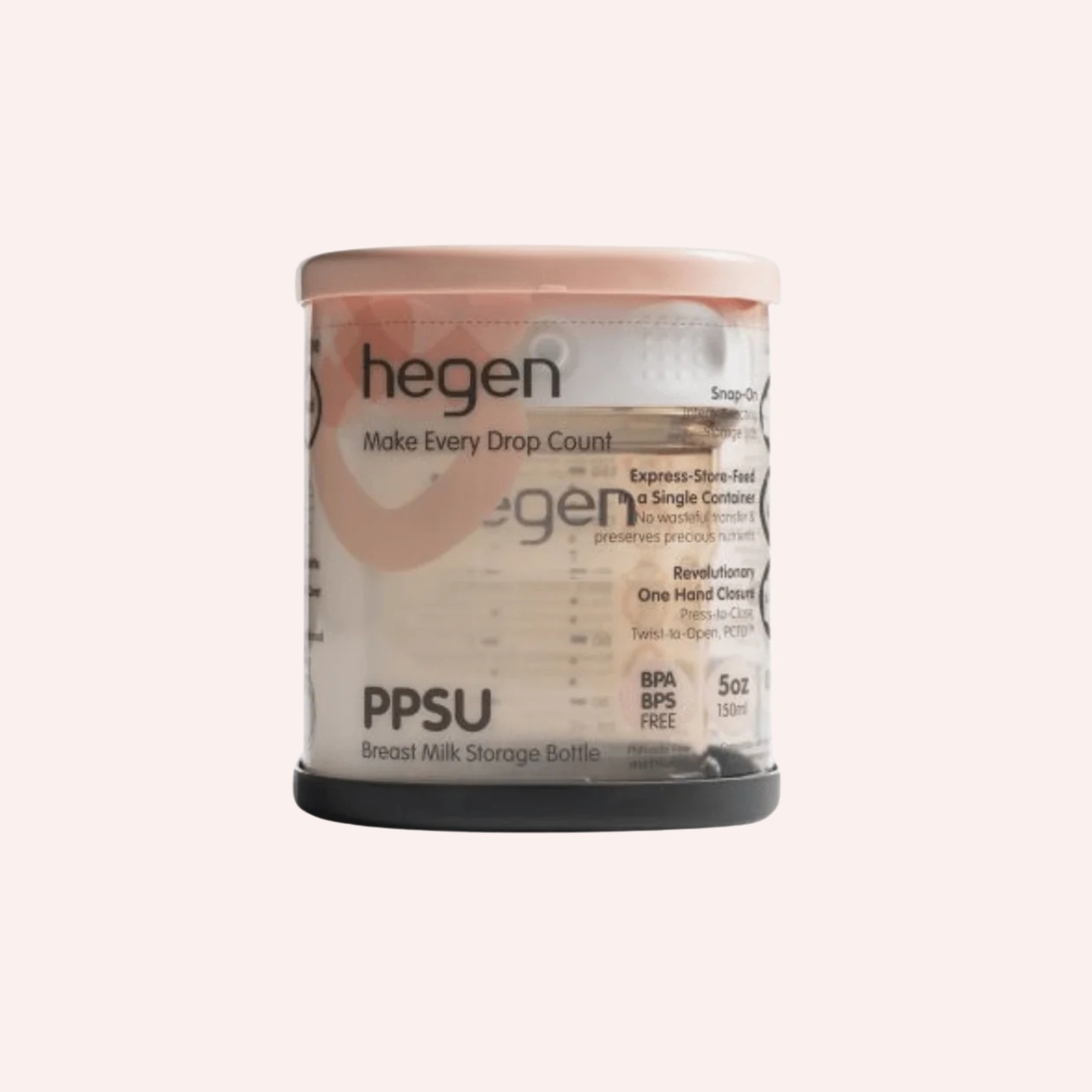 Hegen PCTO Breast Milk Storage PPSU 150ml - White