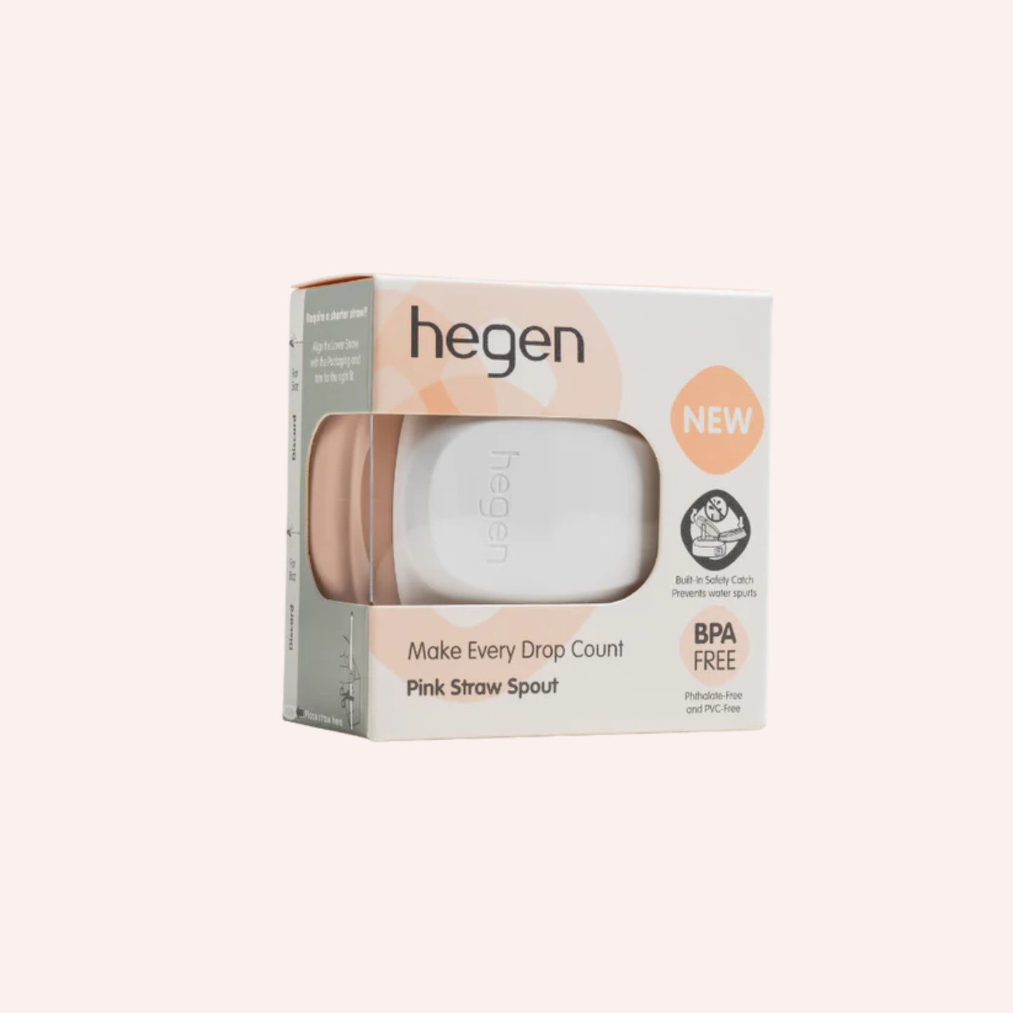 Hegen PCTO Straw Spout V3 - Grey
