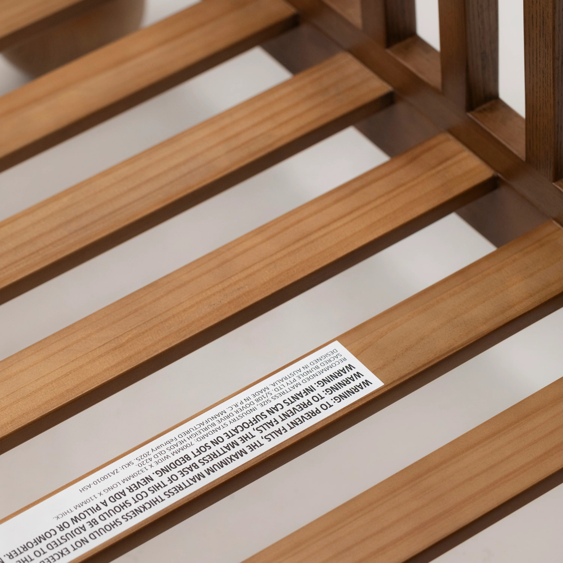 Hendrix Cot - Walnut